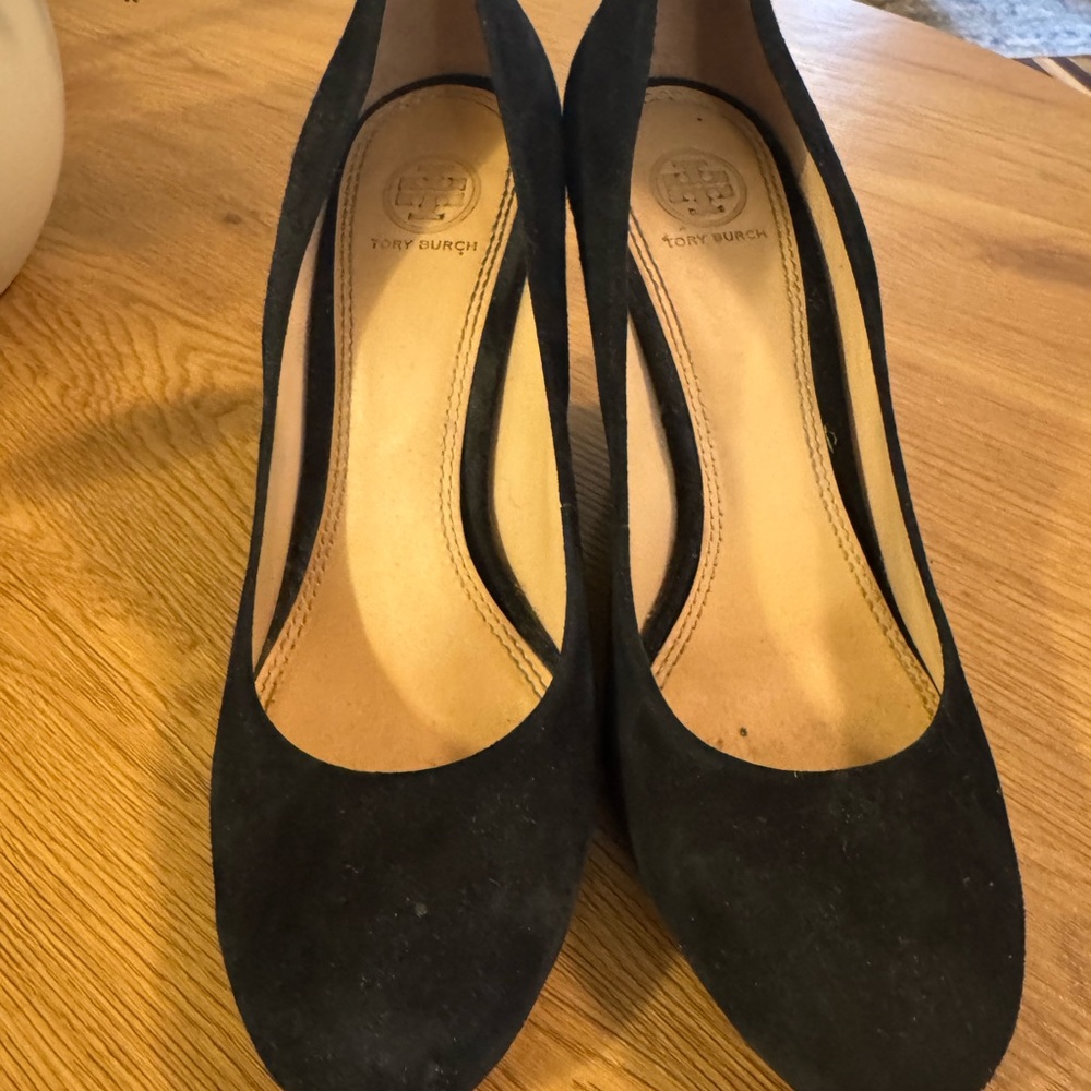 Tory Burch Black Heels Elegant Stiletto Pumps
